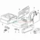 Genuine BMW FIXING CLAMP LEFT (12901730561)