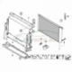Genuine BMW BRACKET FRAME (17117791180)
