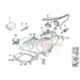 Genuine BMW Bulb socket, turn indicator (63126916102)