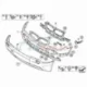 Genuine BMW Insert, bumper front centre (51113400898)