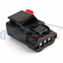 Genuine Mini Socket housing 3 pins black (12527511371)
