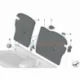 Genuine Mini Trim, centre mount (52207348021)