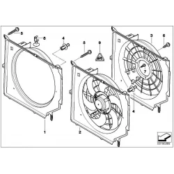 Original BMW Schraube selbstschneidend (17117504924)