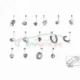 Genuine BMW Cable strap bracket (61131390946)