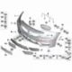 Genuine BMW GRILLE LEFT (51137181547)