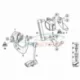 Genuine BMW Bracket, level sensor, left (37146763593)