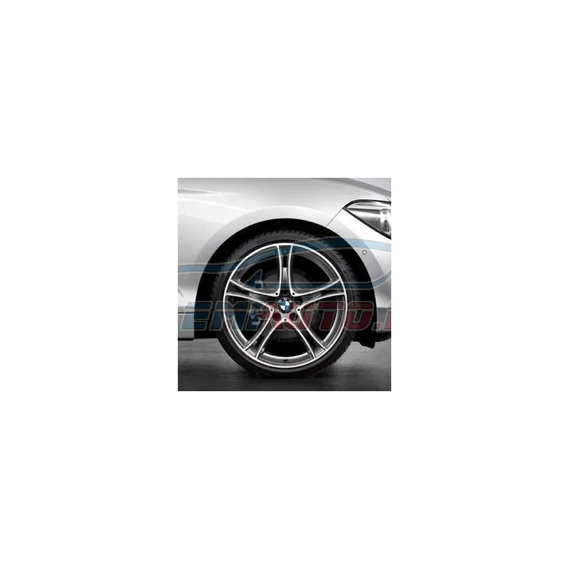 Genuine BMW Disc wheel, light alloy, bright-turned (36116794372)