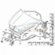 Genuine BMW Lock, upper section, right (51237164802)