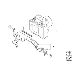 Original BMW Druckmodulator Integral ABS Generation 2 (34517715109)