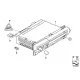 Genuine BMW Exch. M audio system controller Prof. (65129118071)