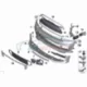 Genuine Mini Deflector lip left (51112759333)