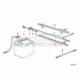 Genuine BMW Battery cable, negative (12421732227)