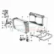 Genuine BMW CONNECTION FLANGE (64118390697)