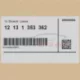 Genuine BMW RESISTOR (12131353362)