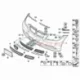 Genuine BMW Insert, bumper front left (51117134097)