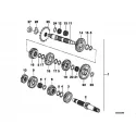 Original BMW Vorgelegewelle (23007699857)