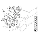 Genuine Mini FRONT PANEL (51717068128)