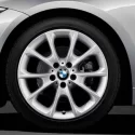 Оригинал BMW Дисковое колесо ЛМ отражающее серебро (36116796250)