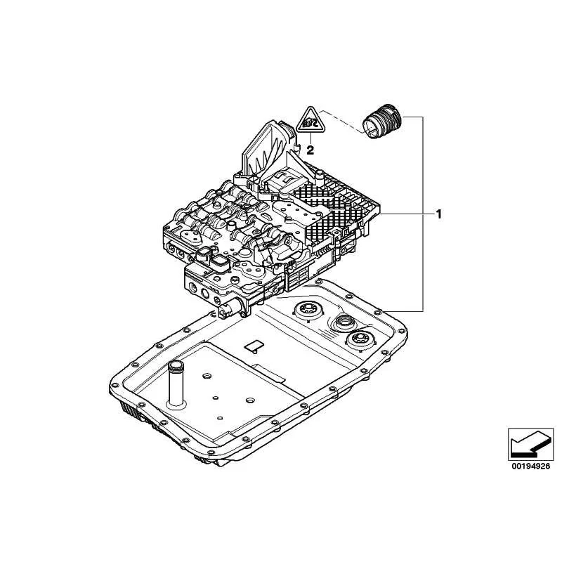 Genuine BMW EXCH Mechatronics (24347571230)