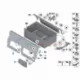 Genuine BMW Blind rivet nut, countersunk head (07146953045)