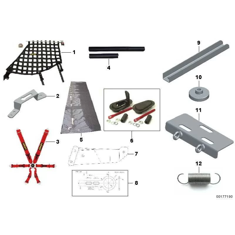 Genuine Mini Belt support (41008278832)