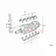 Genuine BMW Bearing shell, red (11241284849)