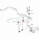 Original Mini Gummilager Stabilisator (31356758302)