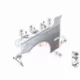 Genuine BMW Side panel bracket, front left 3 (41357204501)