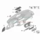 Genuine BMW Trim, instrument panel, outer left (51457075475)