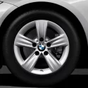 Оригинал BMW Дисковое колесо ЛМ отражающее серебро (36116796237)