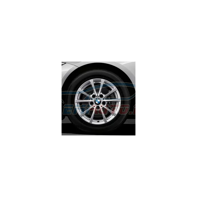 Оригинал BMW Дисковое колесо ЛМ отражающее серебро (36116796236)