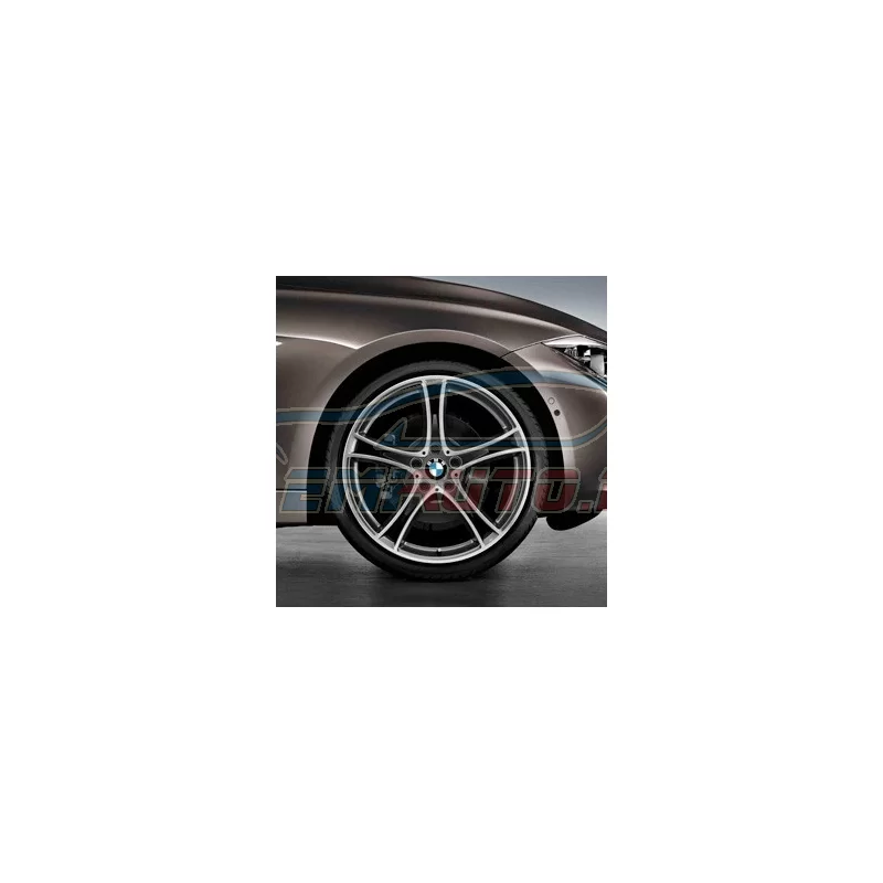 Genuine BMW Disc wheel, light alloy, bright-turned (36116794369)