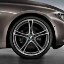 Genuine BMW Disc wheel, light alloy, bright-turned (36116794369)