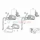 Genuine BMW Supporting ring left (51167002913)