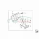 Genuine BMW Reflector bracket (63147665234)