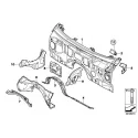 Genuine BMW SPLASH WALL (41127111804)