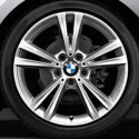 Оригинал BMW Дисковое колесо ЛМ отражающее серебро (36116796213)