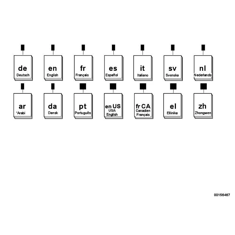 Genuine BMW Insertion sheet, multilingual (01499789767)