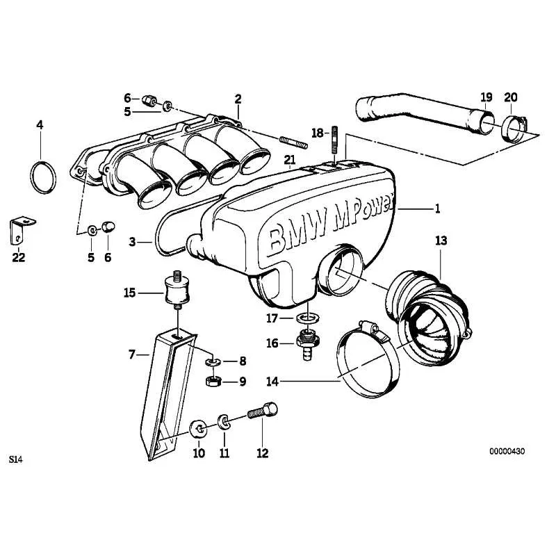 Genuine BMW VENTURI (11611315264)