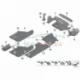 Genuine BMW Rear diffusor (51718091107)