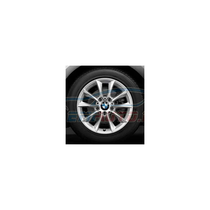 Оригинал BMW Дисковое колесо ЛМ отражающее серебро (36116796200)