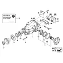 Original BMW Austausch Hinterachsgetriebe (33107556669)
