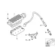 Genuine BMW IGNITION WIRE (12121709206)