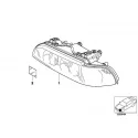 Genuine BMW Headlight left (63126900197)