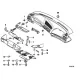Genuine BMW TRIM PANEL BRACKET (51168169717)