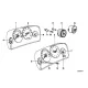 Genuine BMW Push-button (62121363213)