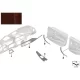 Genuine BMW Decor panel for centre console (51167985003)