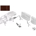 Genuine BMW Decor panel for centre console (51167985003)