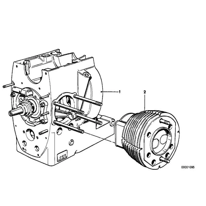 Genuine BMW Short Engine (11001337396)
