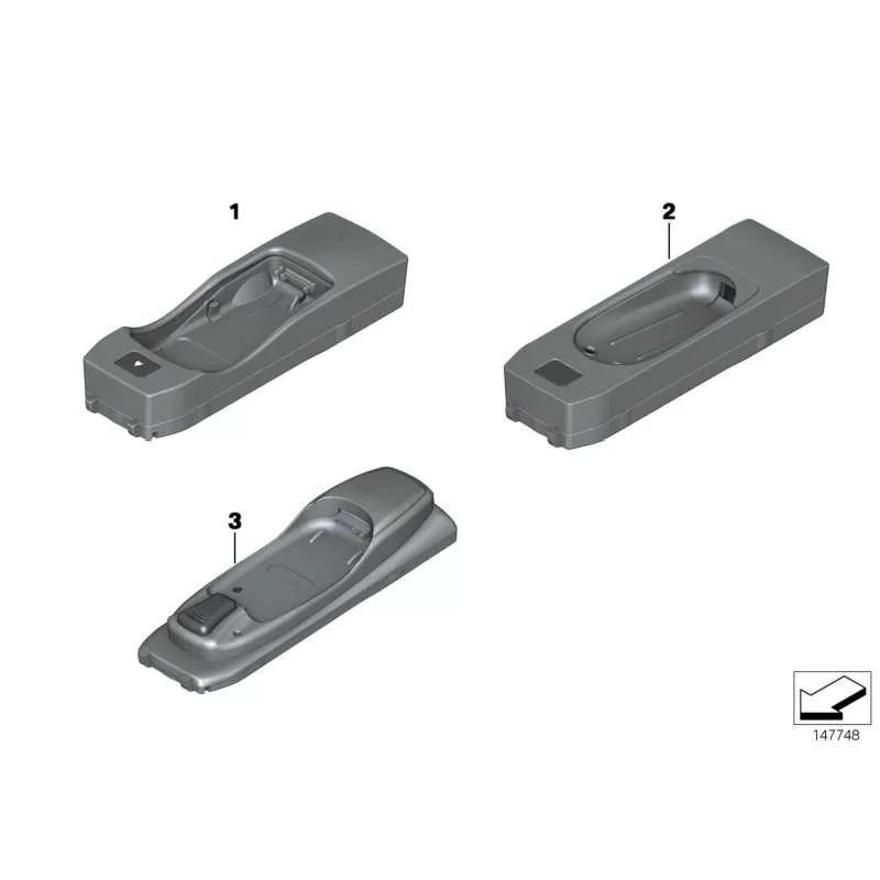 Genuine BMW Snap-in adapter Basic (84210439151)